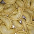 Asha Sharma's cooksnap of when they made Shahi Mava gujiya.