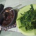 Cooksnap dari st noor untuk resep Rujak kangkung sambel asem