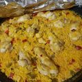 El cooksnap de Cintia Perez cuando hizo Paella de arroz con pollo.