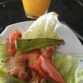 El cooksnap de Romon Cabrera cuando hizo Ensalada de pollo rápida...