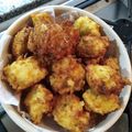 El cooksnap de Rita Masanes cuando hizo Torrejas de arroz con queso.