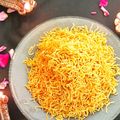 Varsha Pandit's cooksnap of when they made तिखट शेव (tikhat sev recipe in marathi).