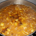 El cooksnap de Alina Gabriela cuando hizo Patatas con choco.