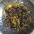 Kumkum का कुकस्नैप जब उन्होंने काले चने की सब्जी (kale chane ki sabzi recipe in Hindi) बनाया था।