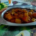 Abha Agam Singh's cooksnap of when they made Watermelon Rind Subzi.