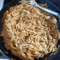 Rita Cooksnap-ja, amikor elkészítette a(z) Sajtos-csirkés fajitas spagetti receptet.
