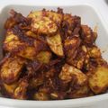 Cooksnap Nur Shahida semasa beliau membuat Sambal Tempe, Kentang dan Bilis.
