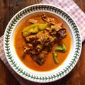 Cooksnap Cempaka Putih semasa beliau membuat Gulai Itik Salai ala Terengganu.
