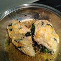 El cooksnap de antonio chapela soage cuando hizo Pechugas de pollo rellenas de espinacas.