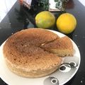 El cooksnap de Elizabeth Otalvaro cuando hizo Torta de zanahoria y banano con cobertura de chocolate.
