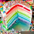 El cooksnap de 🌸 Carolita 🌸 cuando hizo Torta Arco Iris.