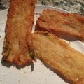 El cooksnap de Nazarena Arias cuando hizo Tallos de acelga rebozados.