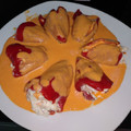 El cooksnap de Pablo Alonso cuando hizo Pimientos del piquillo rellenos fríos.