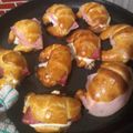 El cooksnap de Paola Beck cuando hizo Medialunas de manteca con jamón y queso.