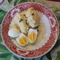 Leonella's cooksnap of when they made Eier in Senfsauce mit Petersilienkartoffeln.