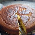 El cooksnap de Flor cuando hizo Budín vegano de mandarinas.
