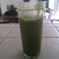 Jeff's cooksnap of when they made Simple Peach Smoothie.