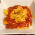 El cooksnap de M.Jose cuando hizo Macarrones con tomate y chorizo.
