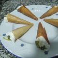 El cooksnap de C cuando hizo Conos con espuma de queso idiazabal.