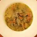 El cooksnap de Angélica cuando hizo Caldillo de Choritos.