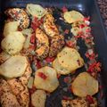 El cooksnap de Jen E.J cuando hizo Solomillo de pollo al horno.