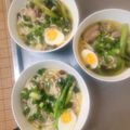 El cooksnap de Guillermo Tovar cuando hizo Ramen de Falda.