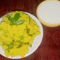 Nirmala Rajput का कुकस्नैप जब उन्होंने सामक के चावल की खिचड़ी(samak ke chawal ki khichdi recipe in hindi) बनाया था।