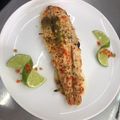 El cooksnap de Elena Rodríguez cuando hizo Pescado al limón.