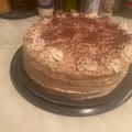 Anita Krisztina Kovácsné Pap Cooksnap-ja, amikor elkészítette a(z) Tiramisu torta glutén -és cukormentesen receptet.