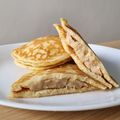 รูป Cooksnap ของ ครัวนุ้งแคท เมื่อเขาทำ BUTTER PANCAKES | แพนเค้กเนย 🥞