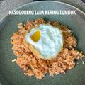 Cooksnap Kakak Faa semasa beliau membuat Nasi goreng lada kering.