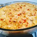 El cooksnap de Fer Cordon cuando hizo Tarta de coliflor y jamón .