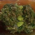 Cooksnap dari mama hasna untuk resep Sambalado ijo petai,teri,leunca