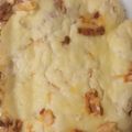 El cooksnap de Miguel cuando hizo Coliflor gratinada con carne picada y bechamel.