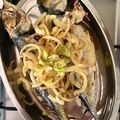 Cooksnap Dapur Yusfarisyia semasa beliau membuat Ikan Cencaru Goreng Bawang Cili.