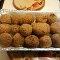 Phatgirl 2's cooksnap of when they made Boudin Balls.