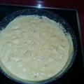El cooksnap de Vane Diaz cuando hizo Pollo con salsa de almendras.