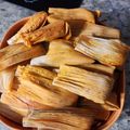 El cooksnap de Marisol Beltran cons cuando hizo Tamales de Res en chile colorado a la Sonorense.