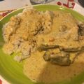 El cooksnap de Diana Pluma cuando hizo Conejo con salsa mostaza.