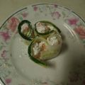 El cooksnap de Rut Borillo cuando hizo Rollitos de pepino rellenos de crema de salmón ahumado (lowcarb).