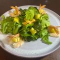 El cooksnap de jose manuel cuando hizo Ensalada con naranja y langostinos.