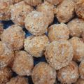 Astha Srivastava's cooksnap of when they made Dry fruits Ladoo.