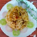 Mrinalini Saha's cooksnap of when they made চিকেন পোলাও (chicken polao recipe in Bengali).