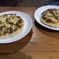 El cooksnap de Noelia Castro cuando hizo Masa para Pizza.