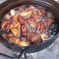 El cooksnap de Vero OC cuando hizo Carnitas.