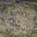 El cooksnap de Erika Coronel cuando hizo Salsa de crema y verdeo con champiñones.