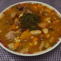 El cooksnap de Erica Schmidt cuando hizo Locro del 25.