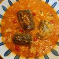 Cooksnap mamy_kitchen89 semasa beliau membuat Sambal sardin telur sebiji.