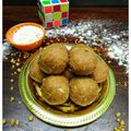 Keya Mandal's cooksnap of when they made বেসনের লাড্ডু.
