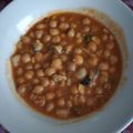 El cooksnap de Quim cuando hizo Garbanzos de mar.